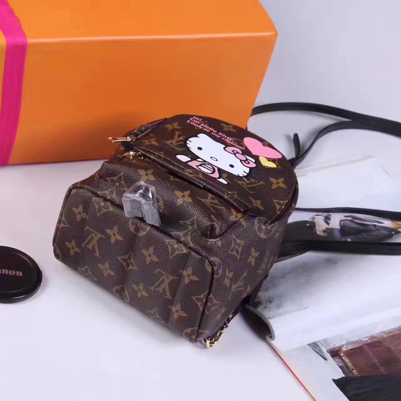 Louis Vuitton N44026 Hello Kitty Backpack Monogram Canvas