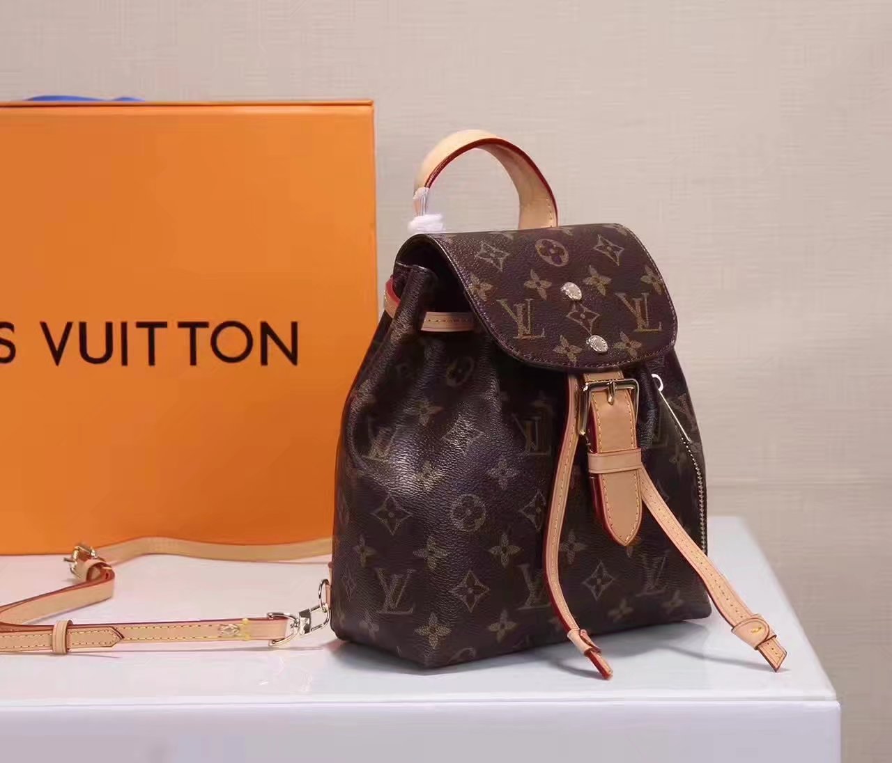 Louis Vuitton N44026 Sperone BB Backpack Monogram Canvas