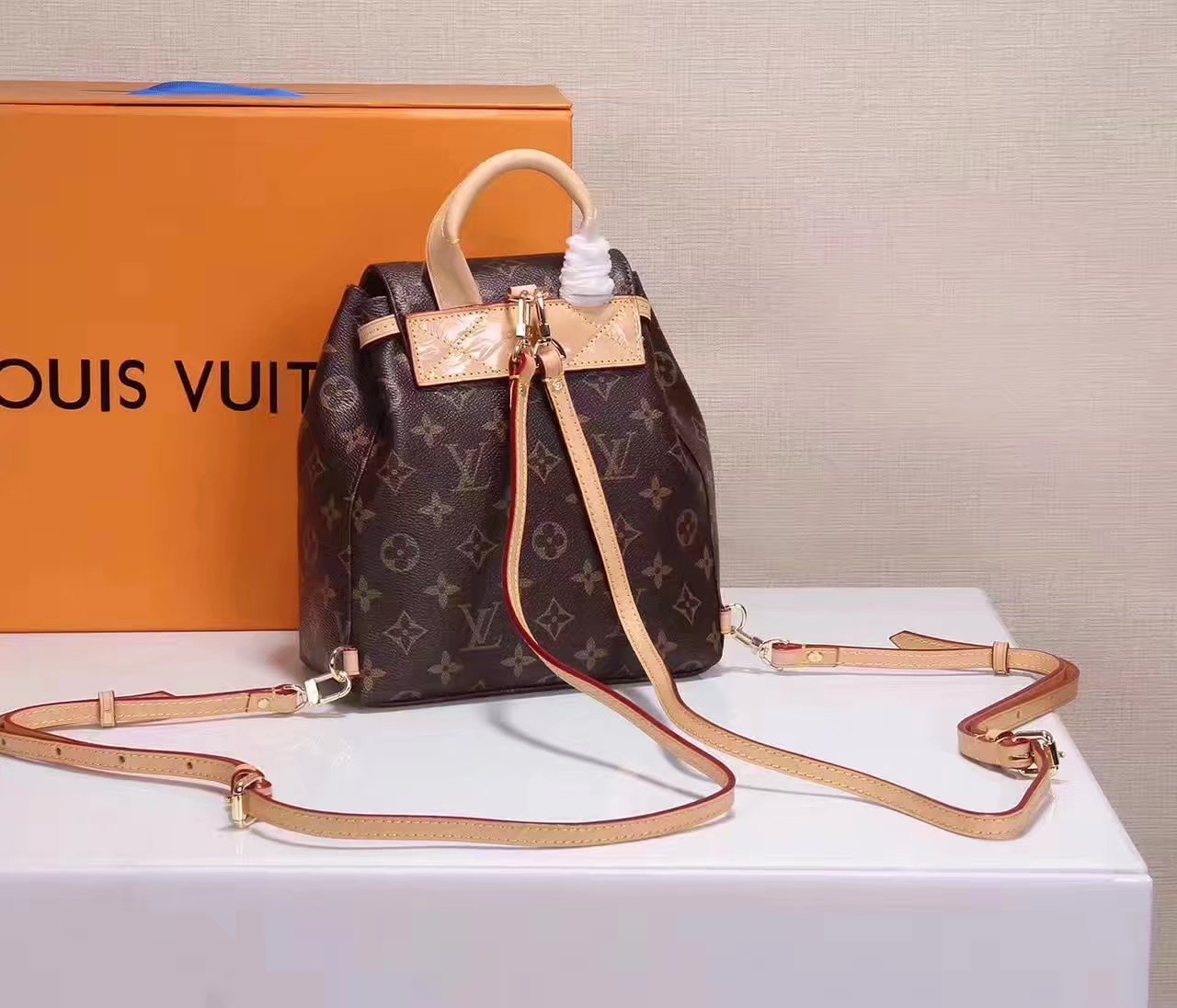 Louis Vuitton N44026 Sperone BB Backpack Monogram Canvas