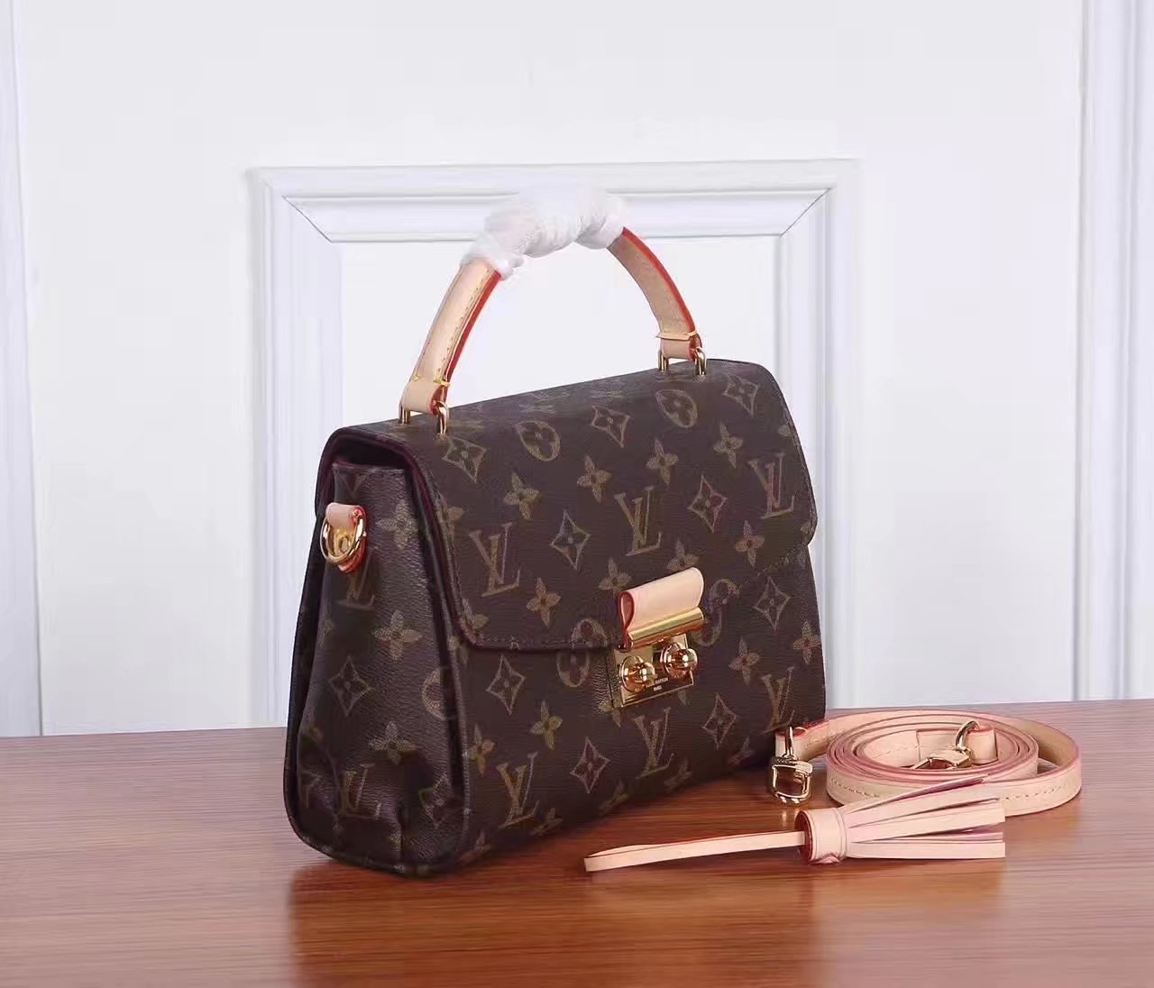 Louis Vuitton N53000 Croisette Damier Ebene Canvas