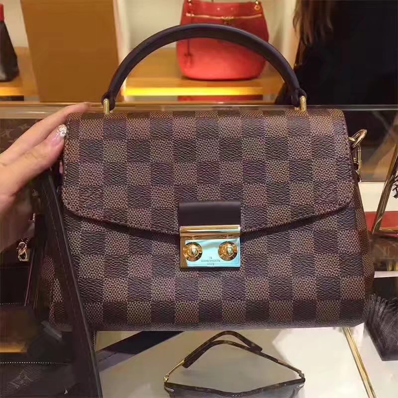 Louis Vuitton N530001 Croisette Damier Ebene Canvas