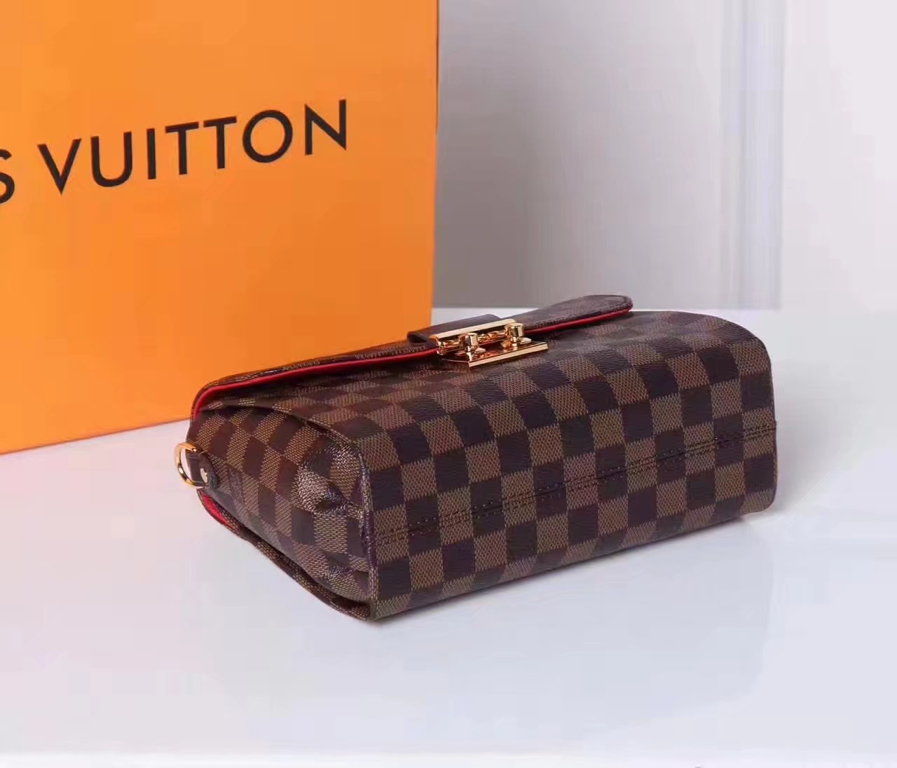 Louis Vuitton N530001 Croisette Damier Ebene Canvas