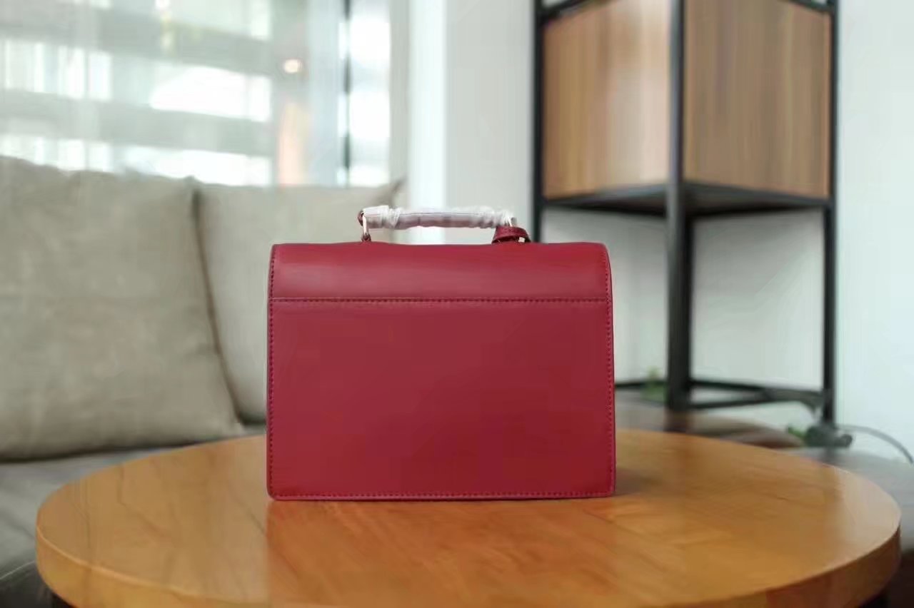 Medium High School Saint Laurent Satchel In Red Leather