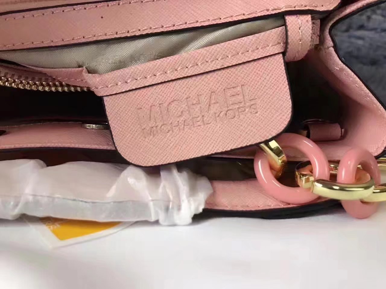 Michael Kors Women Cynthia Small Satchel Bag Pink