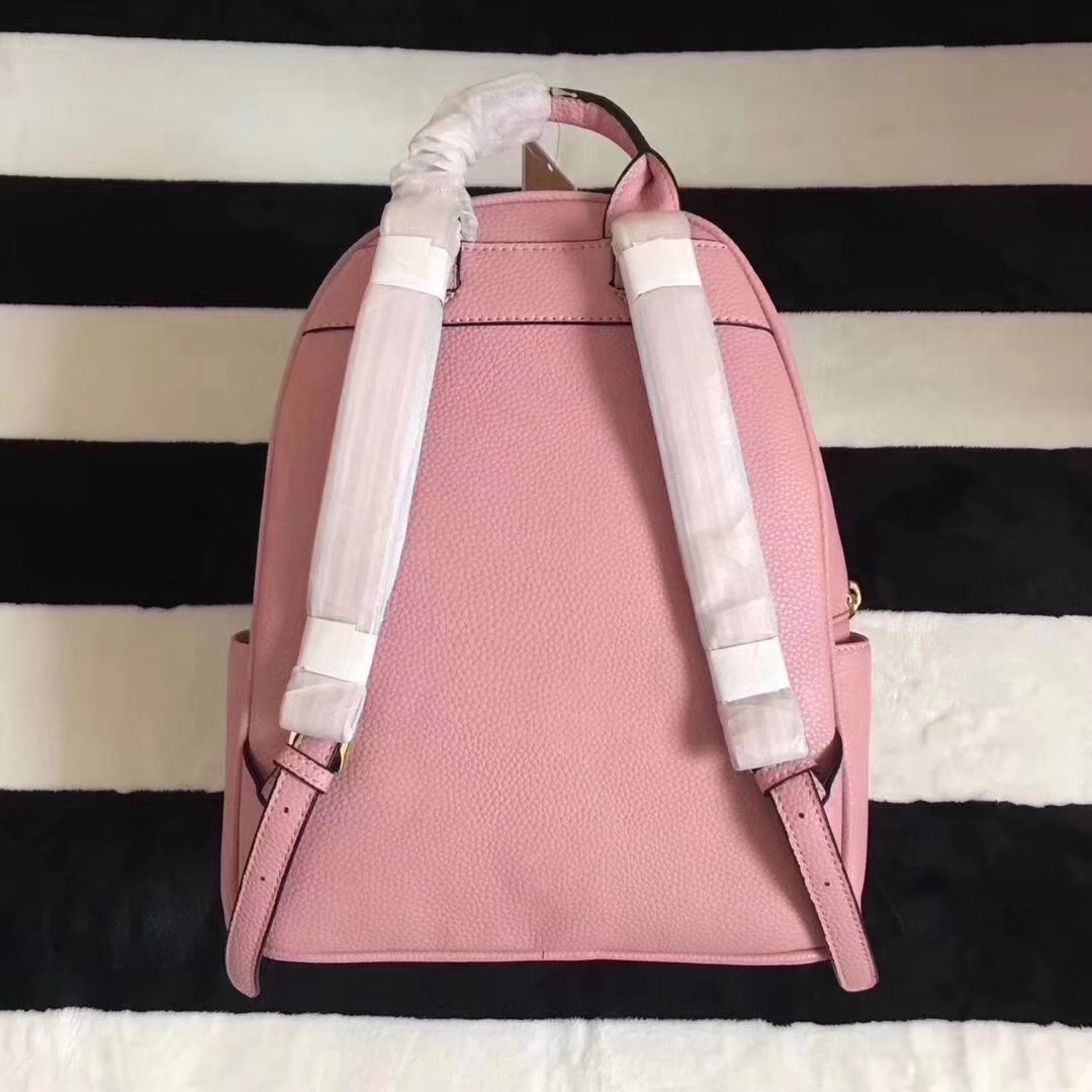 Michael Kors Women Leather Backpack Pink