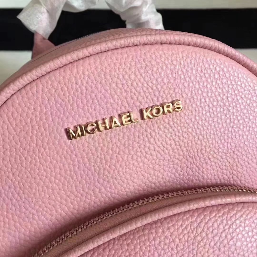 Michael Kors Women Leather Backpack Pink