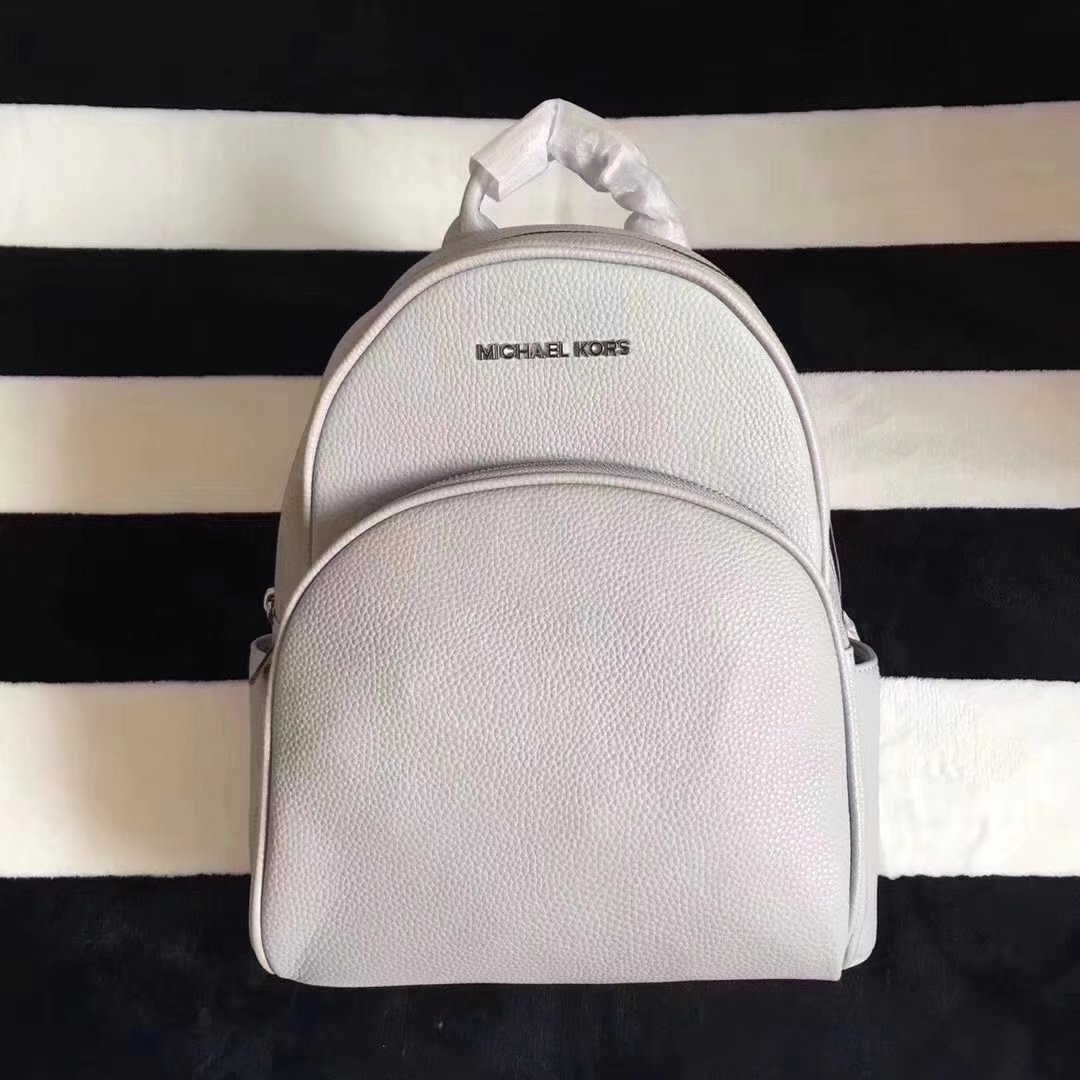 Michael Kors Women Leather Backpack White