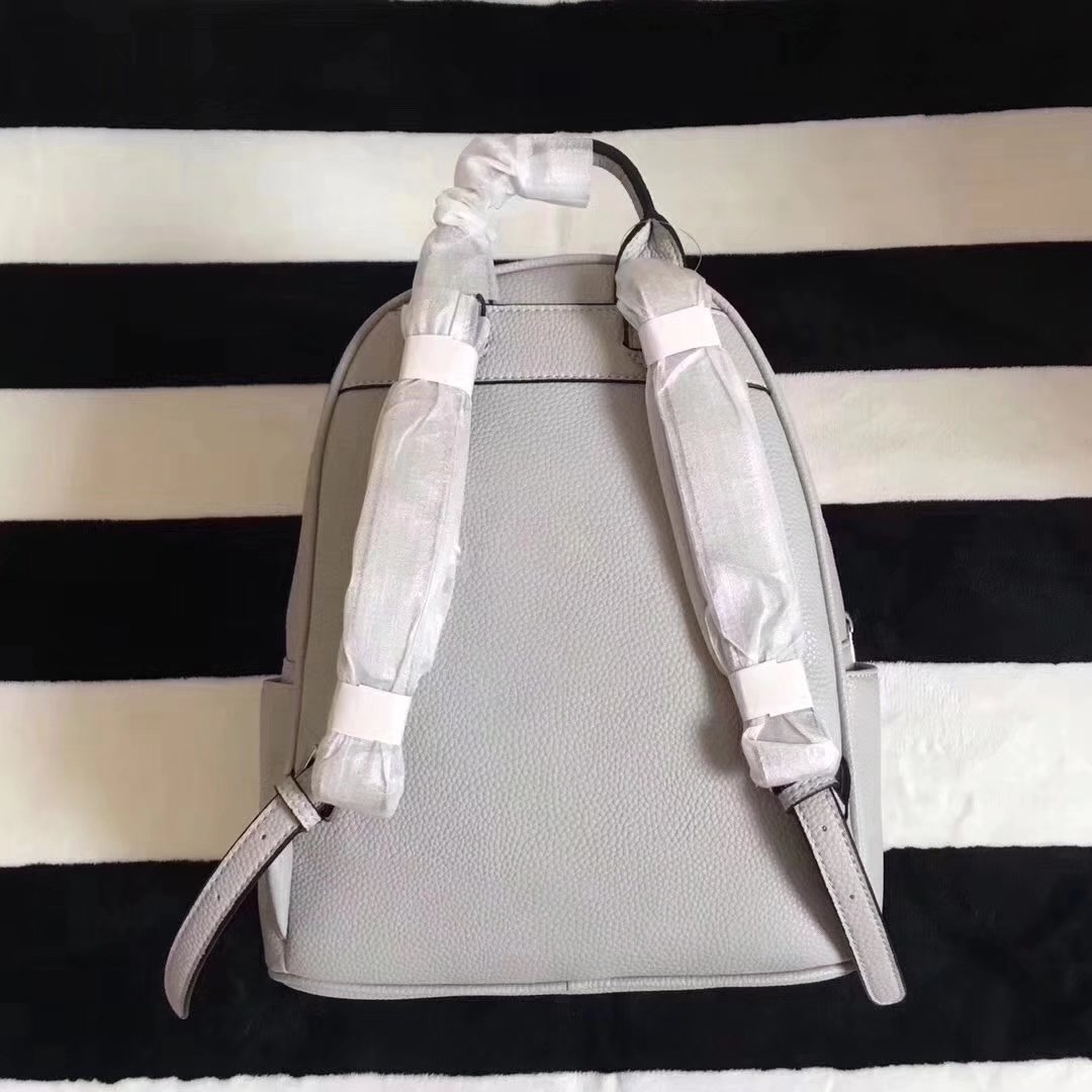 Michael Kors Women Leather Backpack White