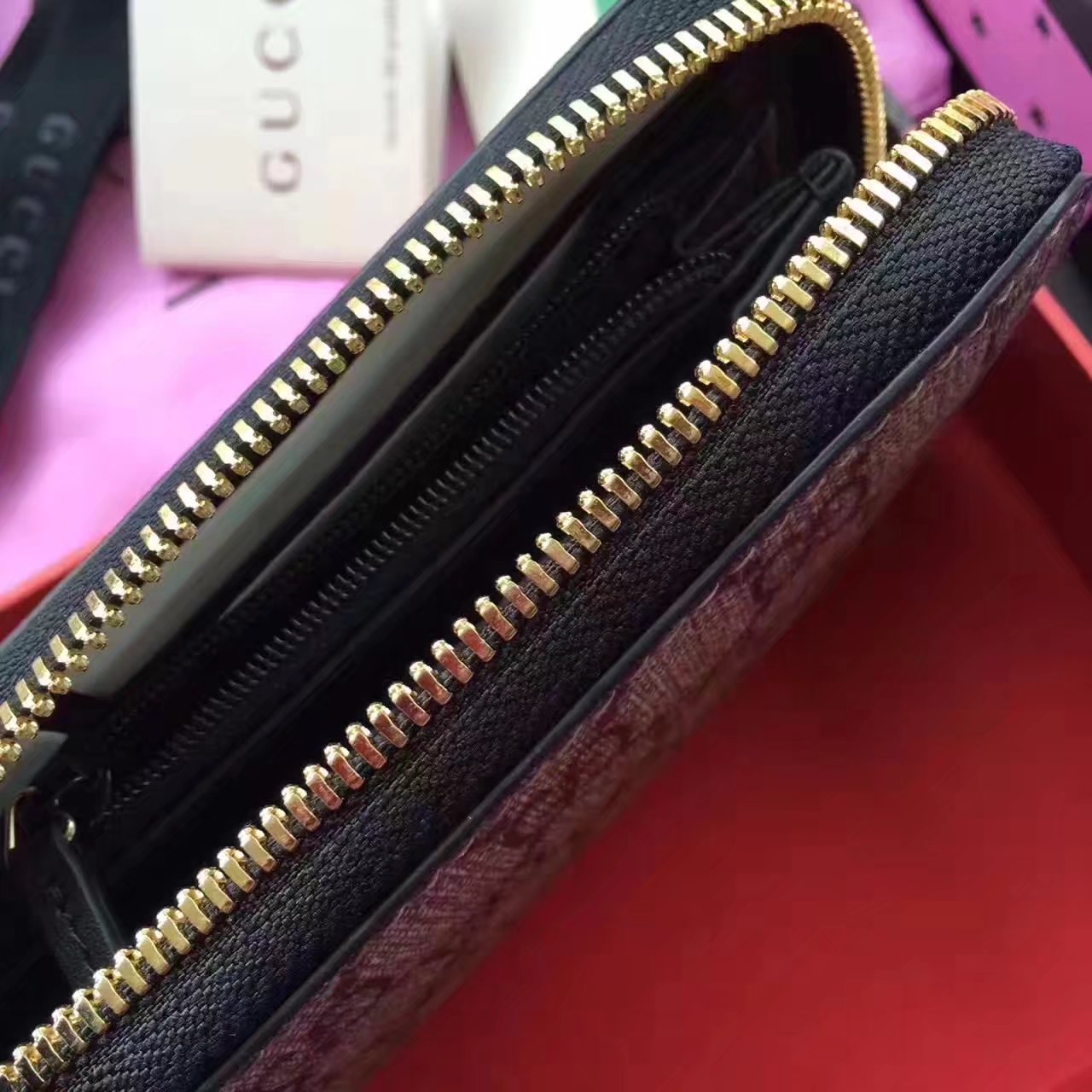 Oriainal Gucci 410102 GG Supreme Wallet