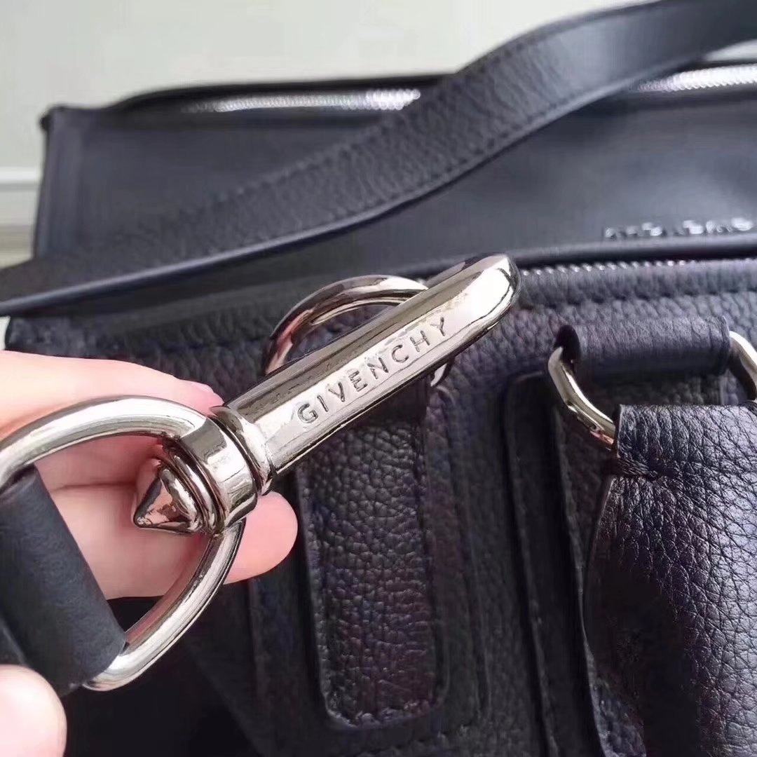 Original Copy Givenchy Mini Pandora Bag in Aged Black Leather