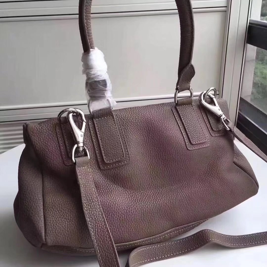 Original Copy Givenchy Mini Pandora Bag in Aged Chocolate Leather