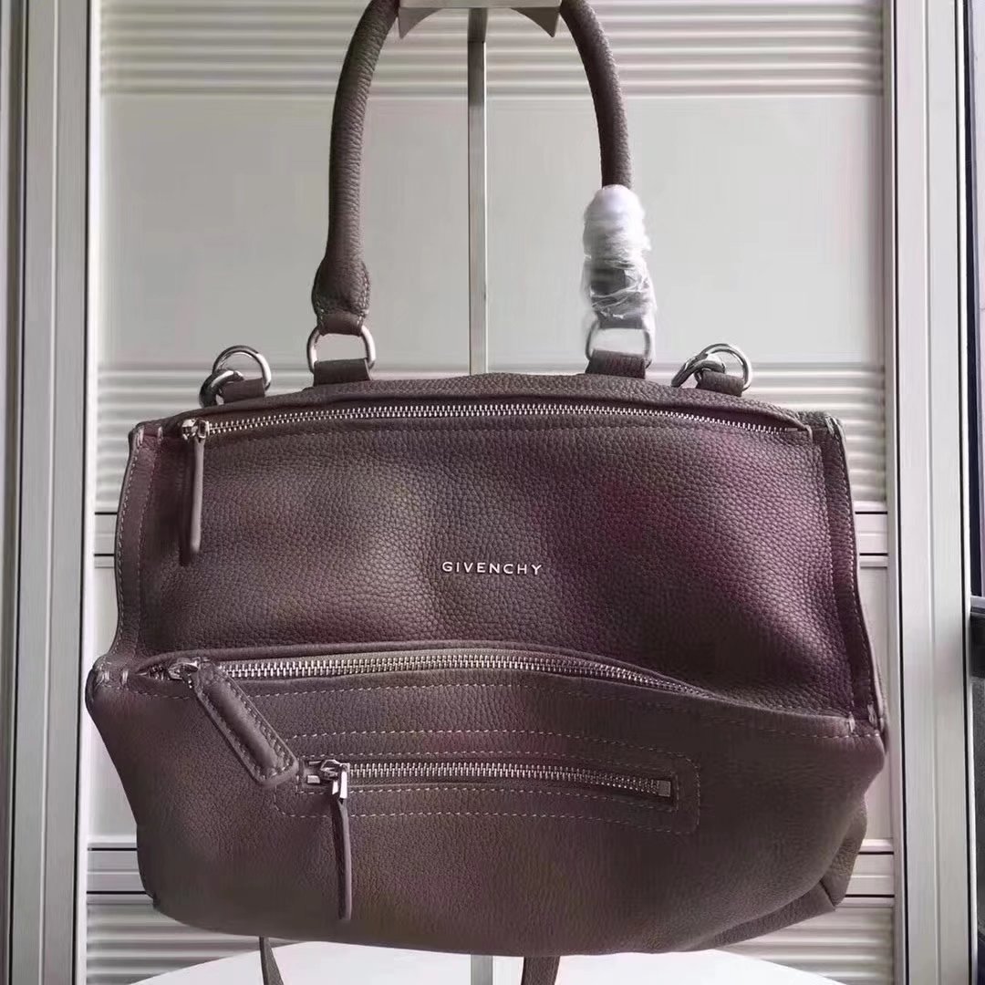 Original Copy Givenchy Mini Pandora Bag in Aged Chocolate Leather