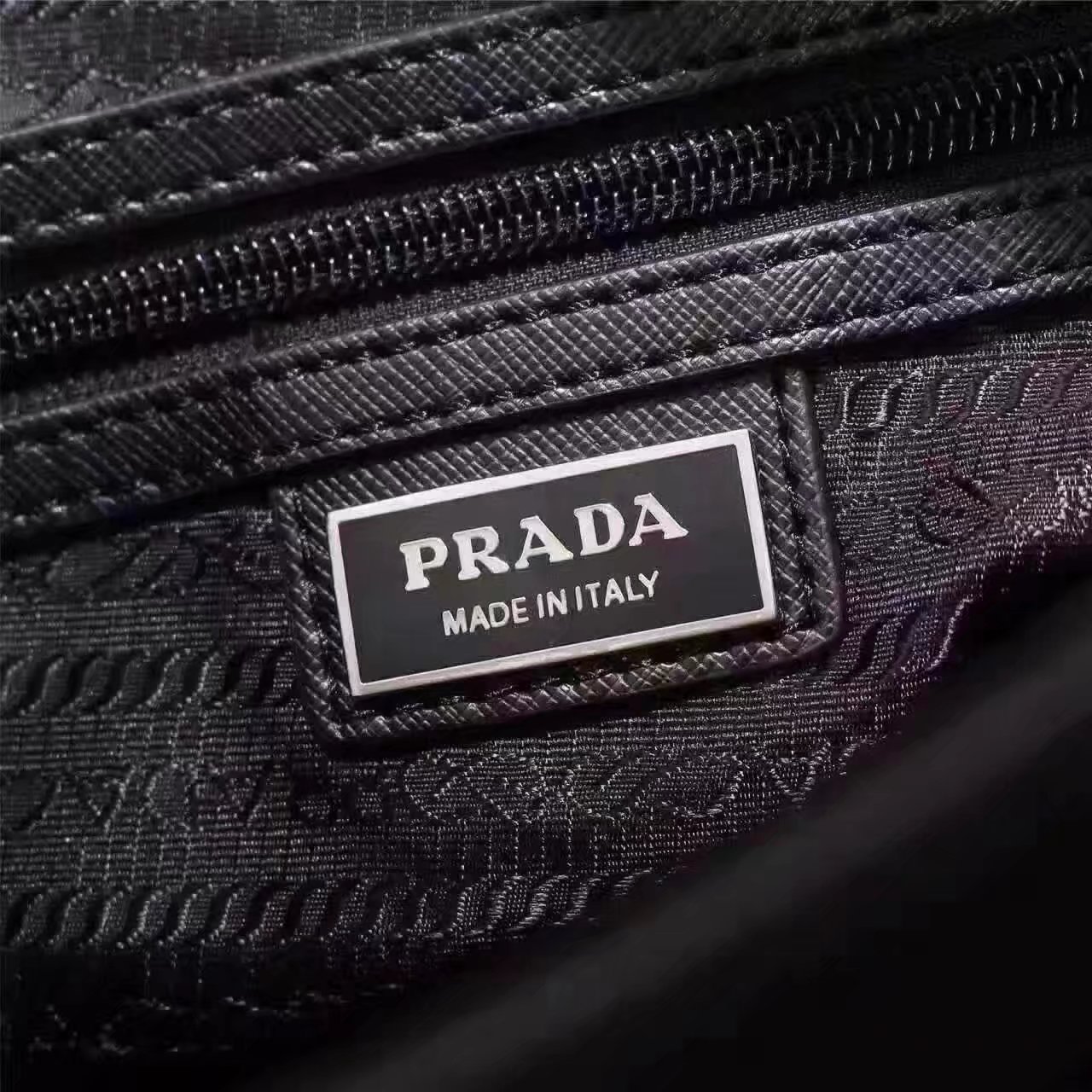 Prada 0251 Men Nylon Messenger Bag 