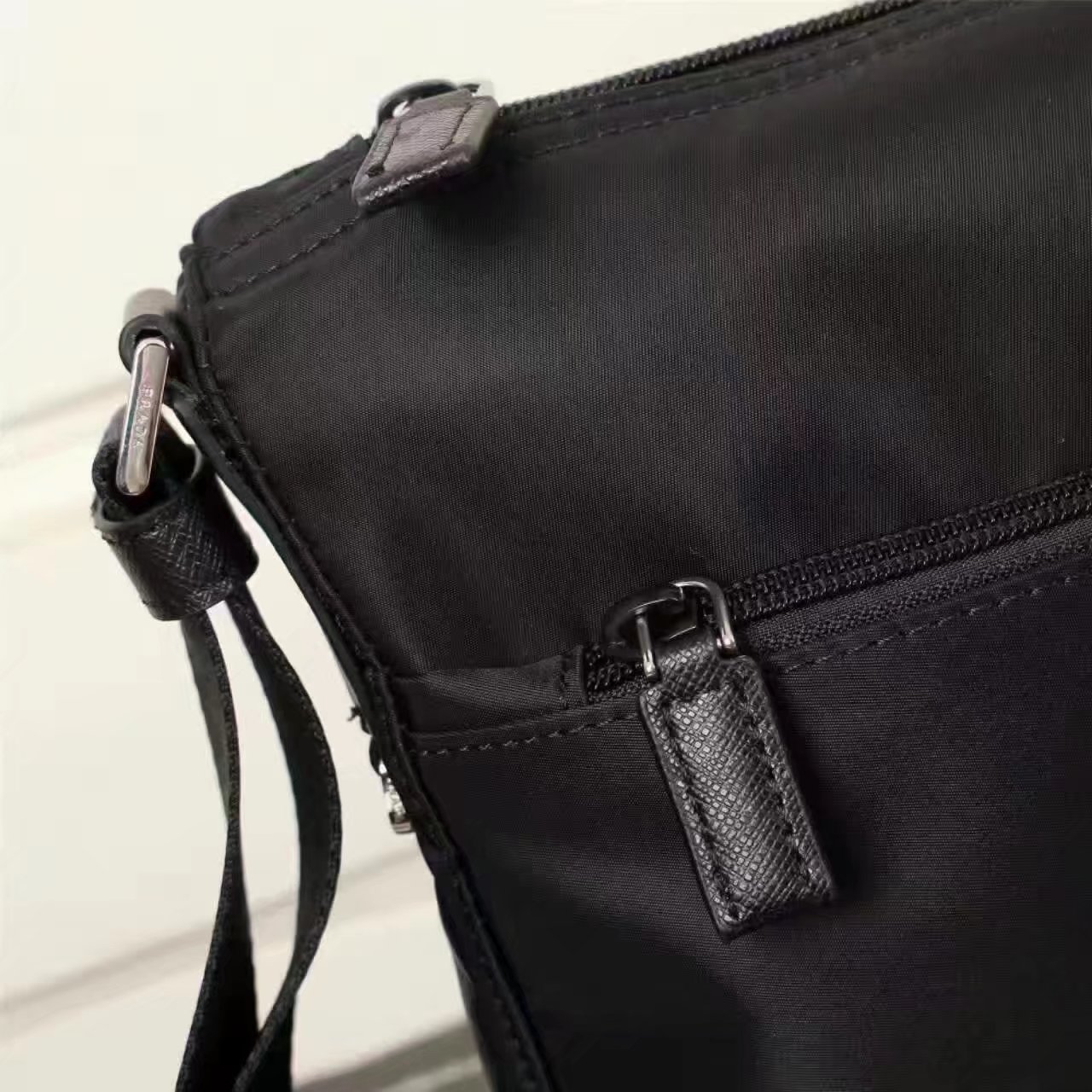 Prada 0421 Men Nylon Messenger Bag