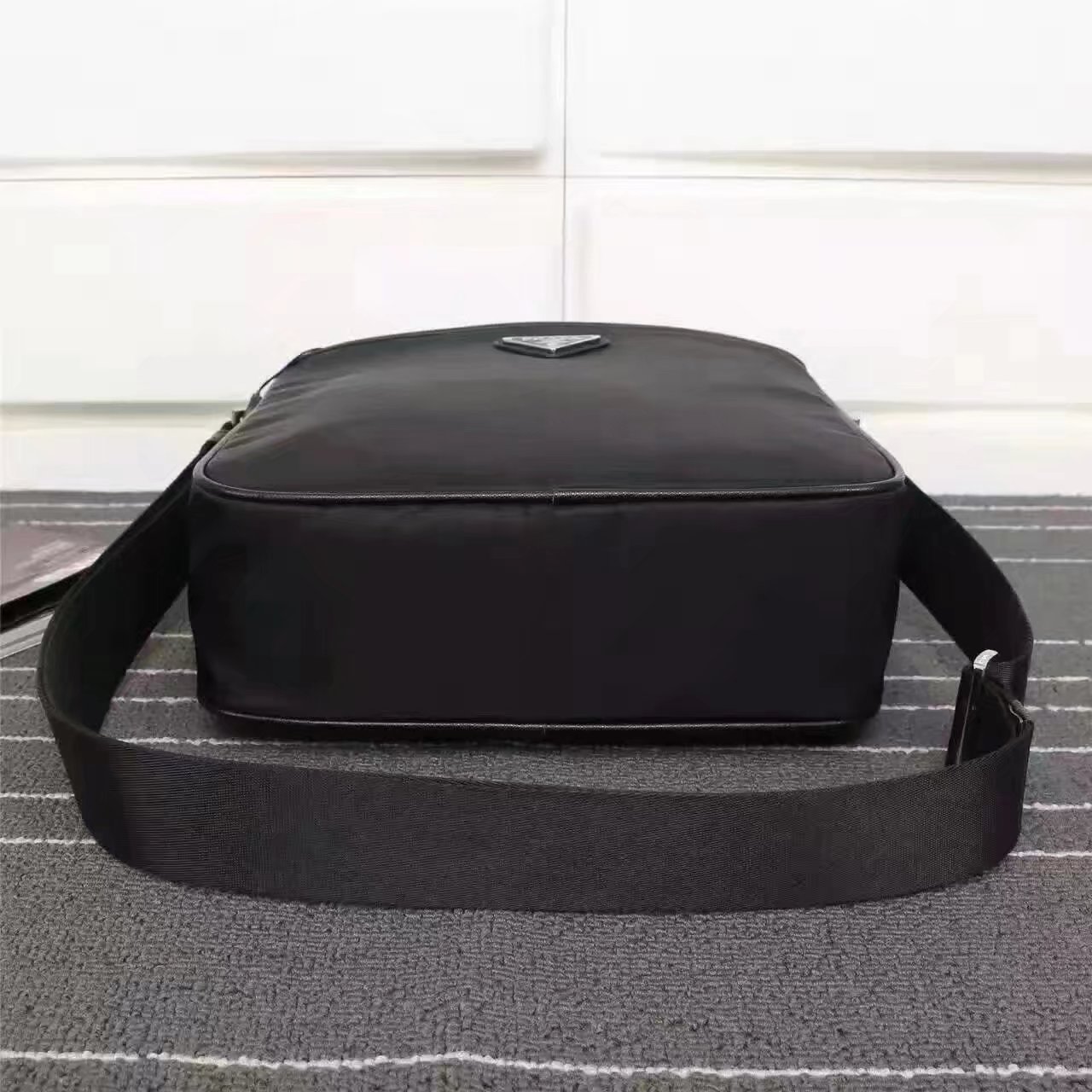 Prada 2VA002 Men Messenger Bag Black