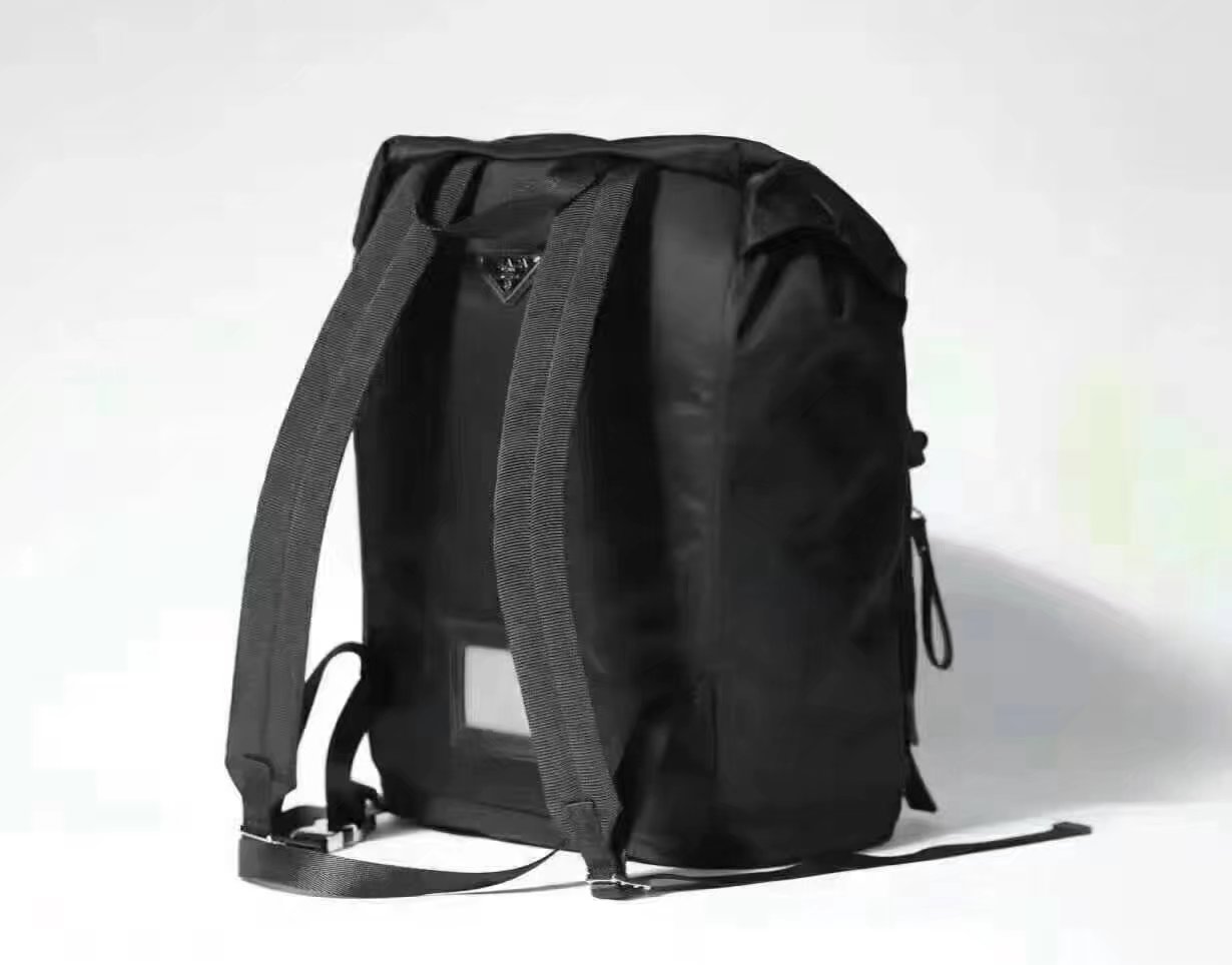 Prada V135 Technical Fabric Men Backpack