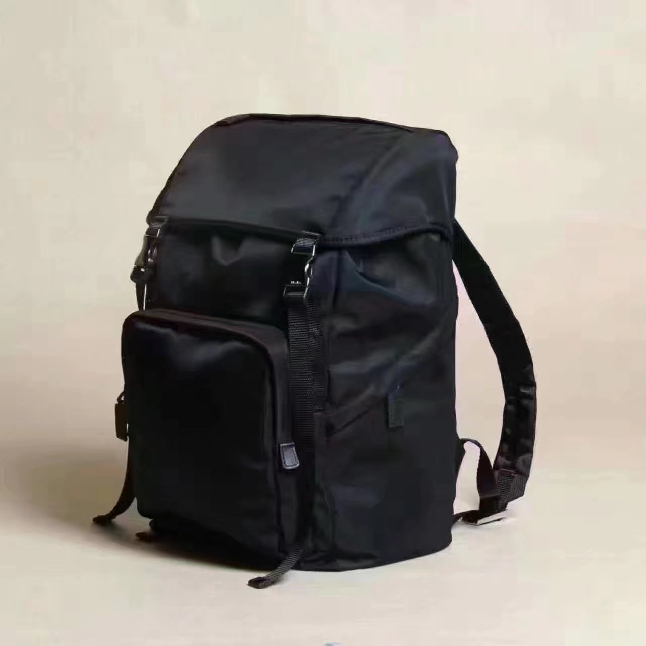 Prada Z135 Technical Fabric Men Backpack