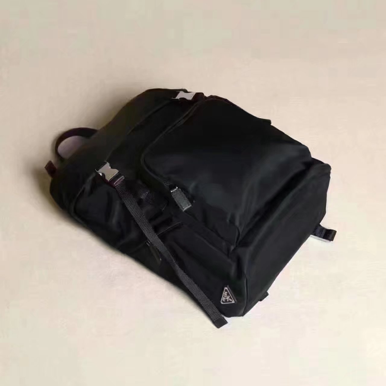 Prada Z135 Technical Fabric Men Backpack