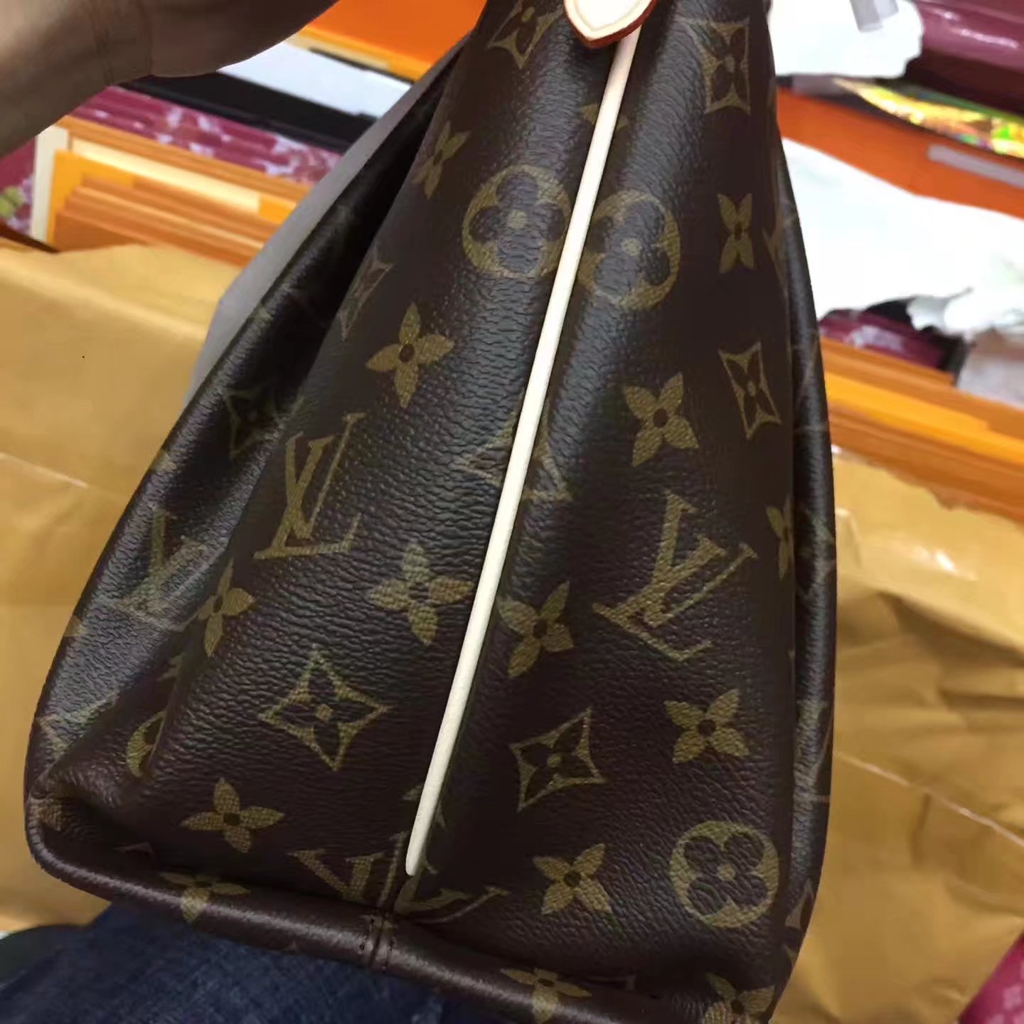 Real Picture Louis Vuitton M48813 Turenne PM Monogram Coated Canvas