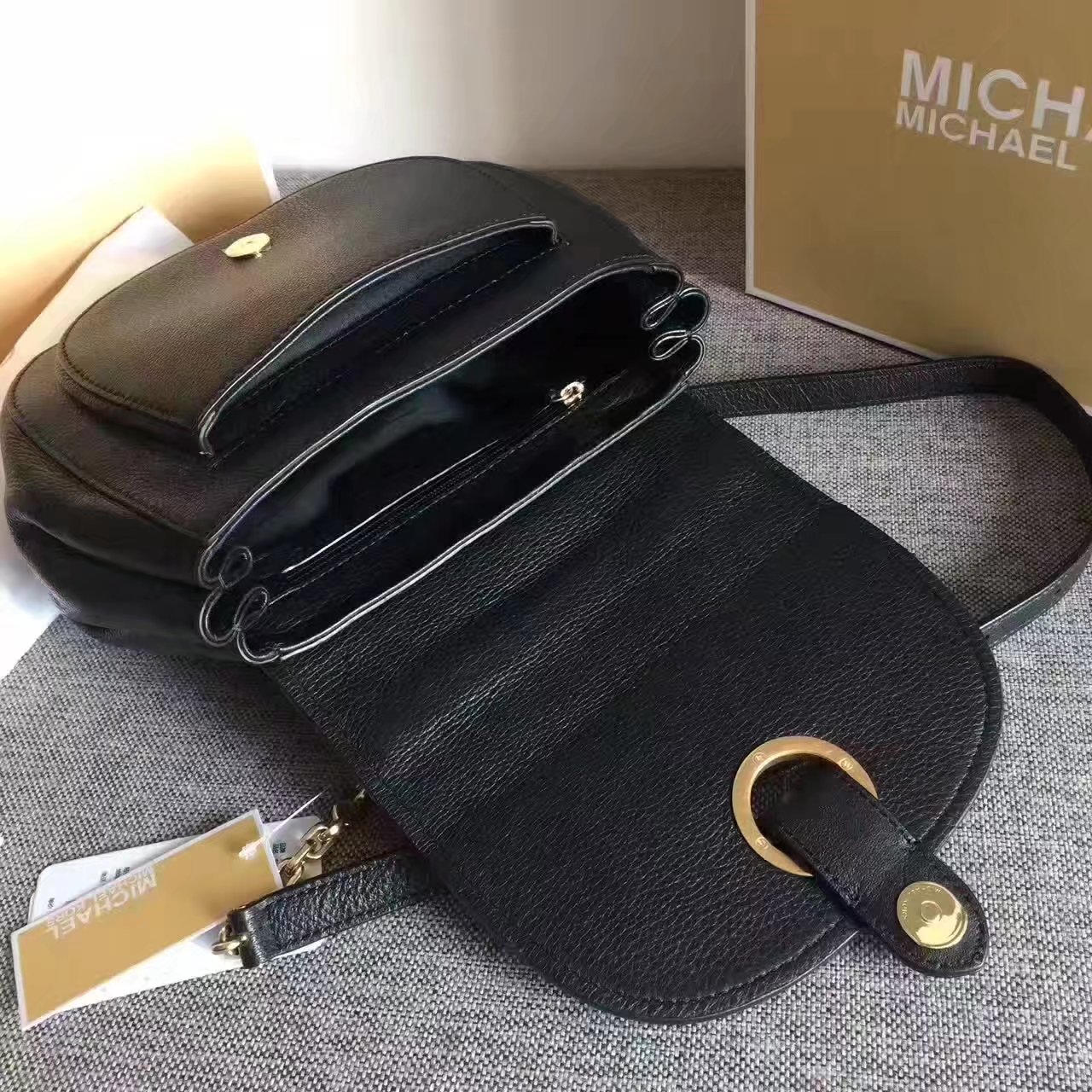 Top Quality Michael Kors Women Shoulder Bags Black