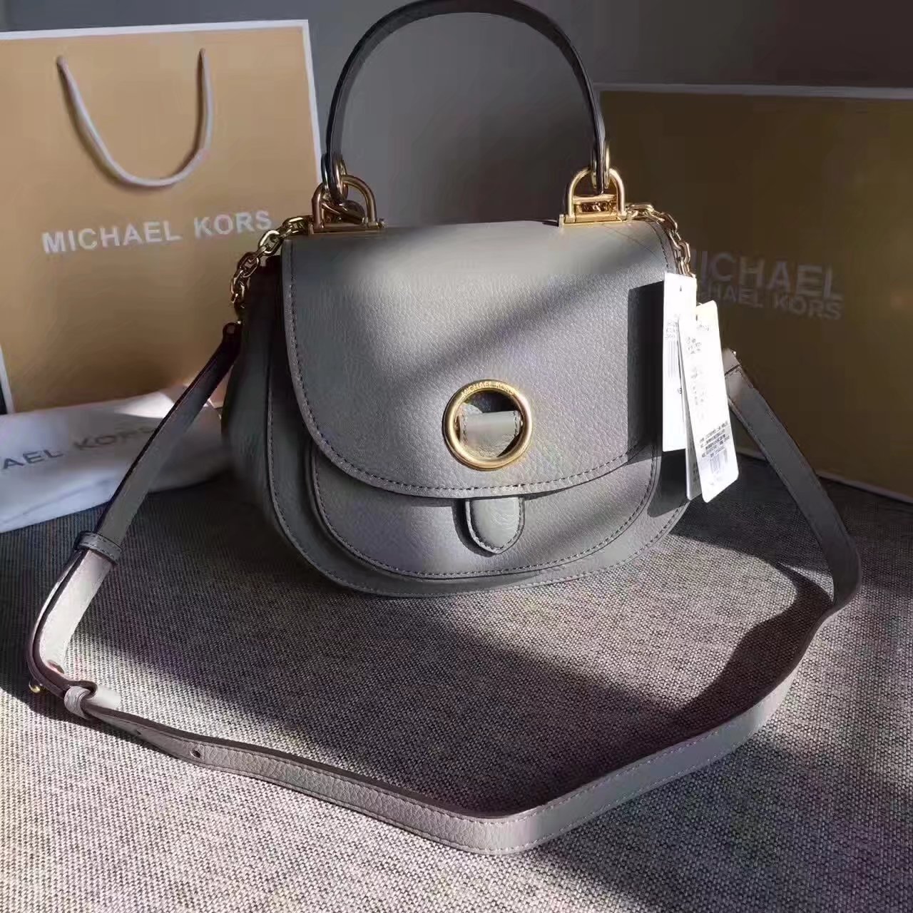 Top Quality Michael Kors Women Shoulder Bags Grey