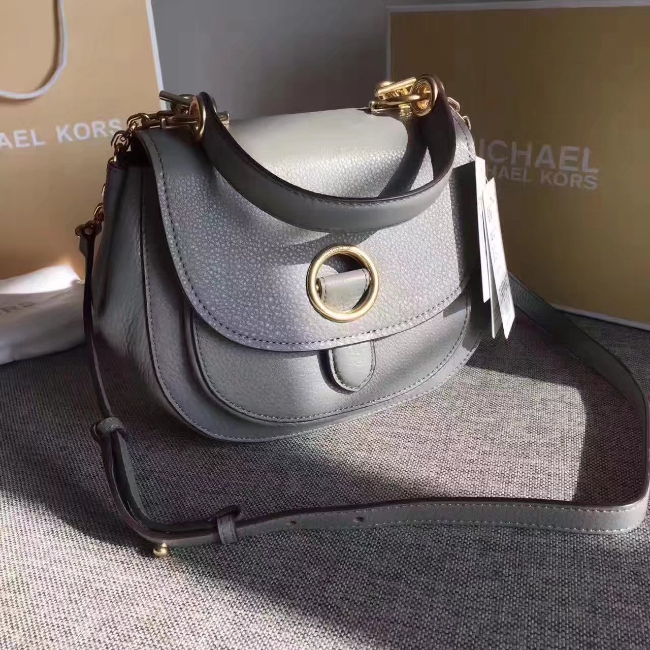 Top Quality Michael Kors Women Shoulder Bags Grey