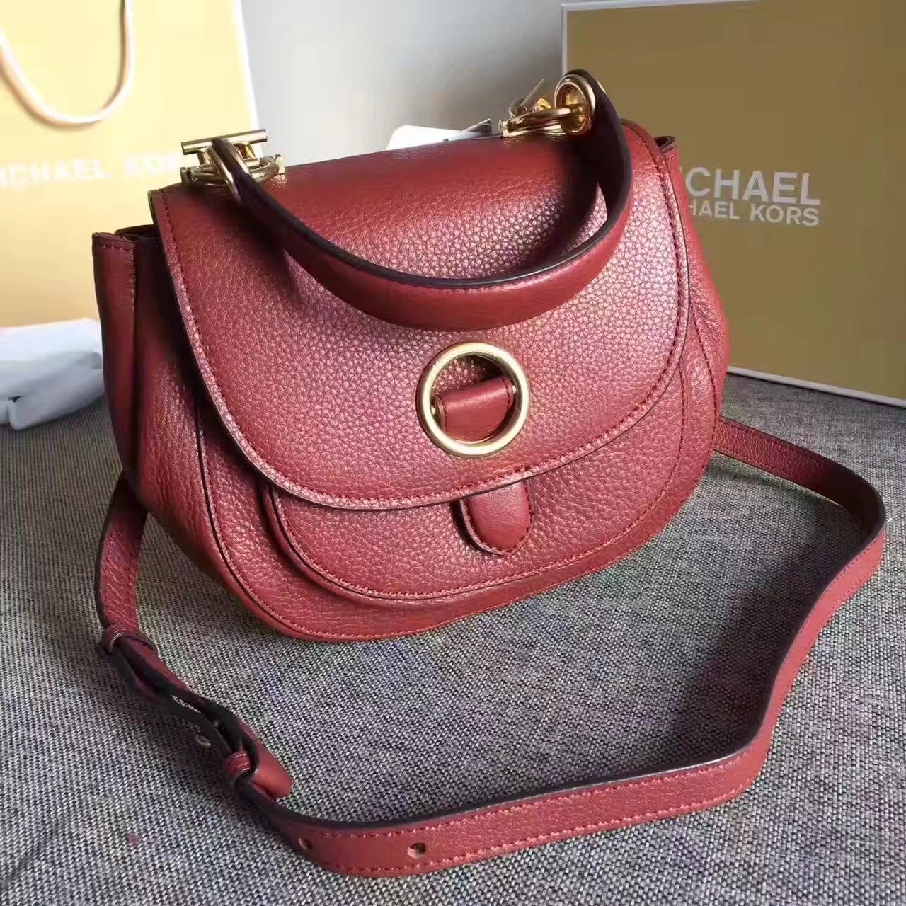 Top Quality Michael Kors Women Shoulder Bags Red