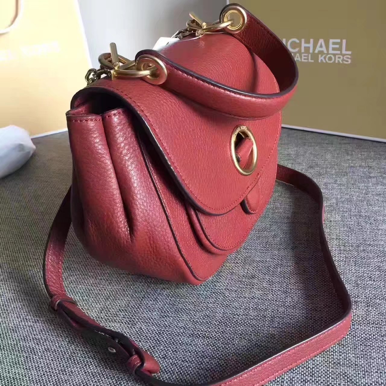 Top Quality Michael Kors Women Shoulder Bags Red