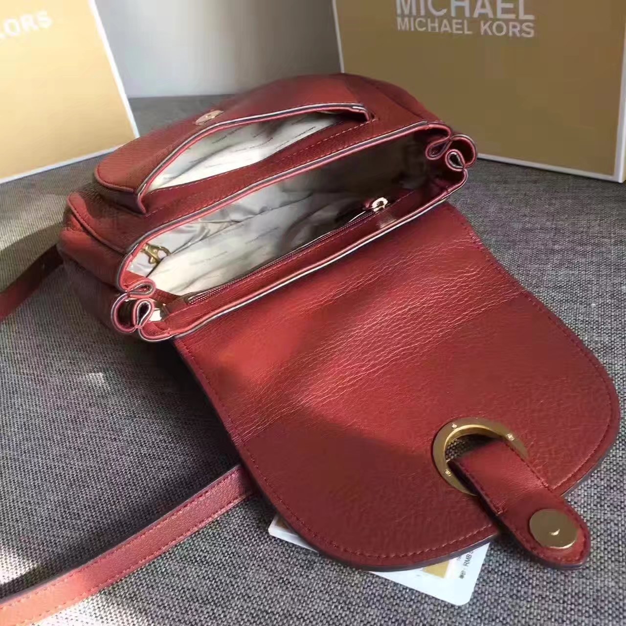 Top Quality Michael Kors Women Shoulder Bags Red