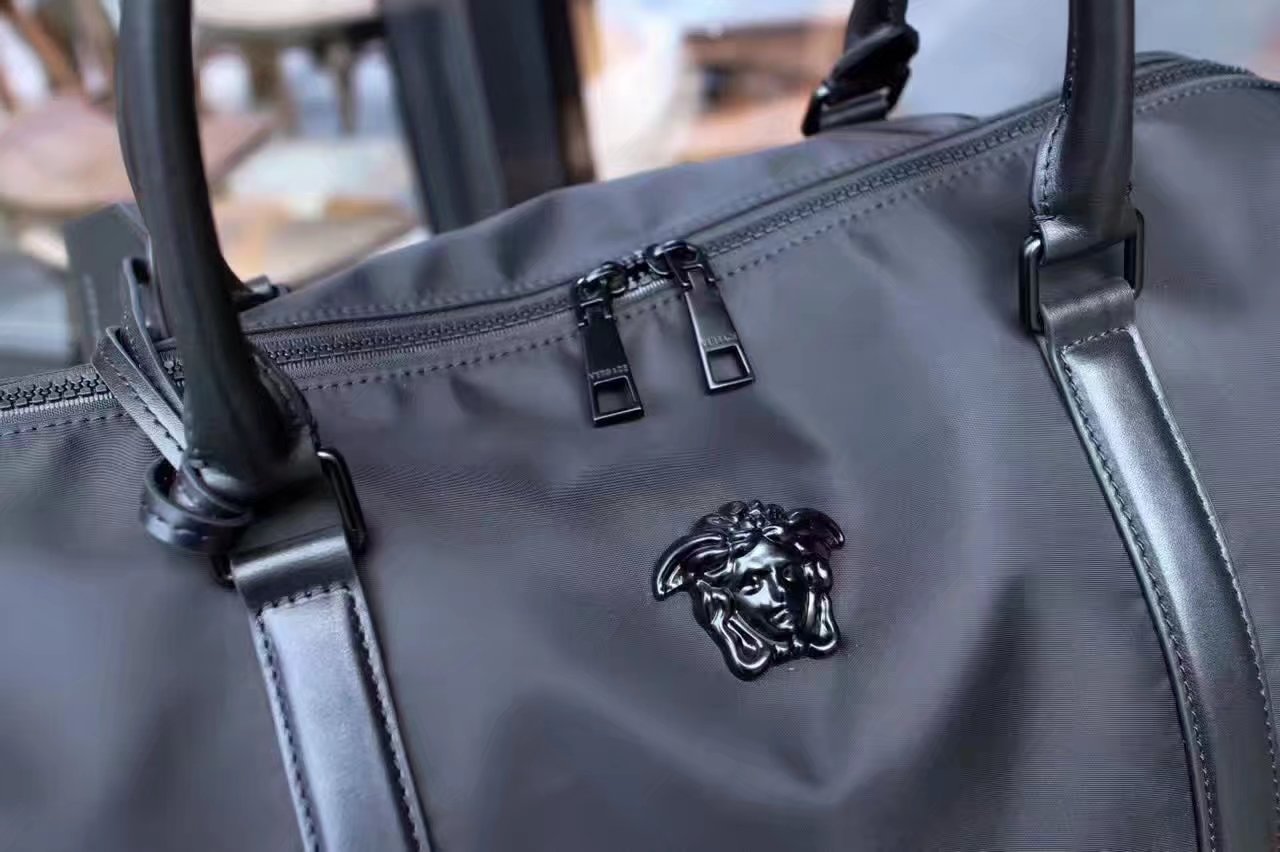 Versace Medusa Head Weekend Bag Black