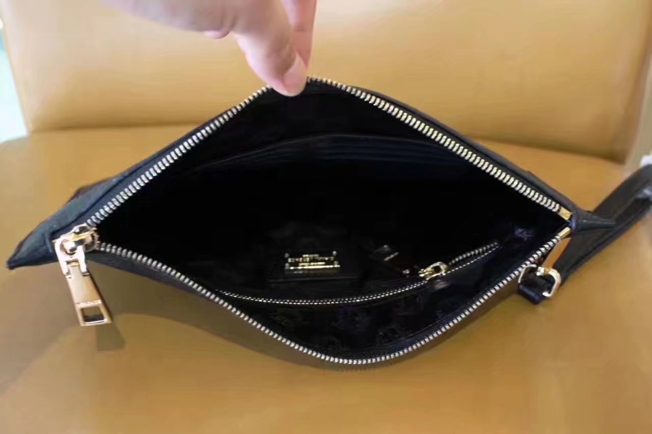 Versace Men Clutch Bag Black