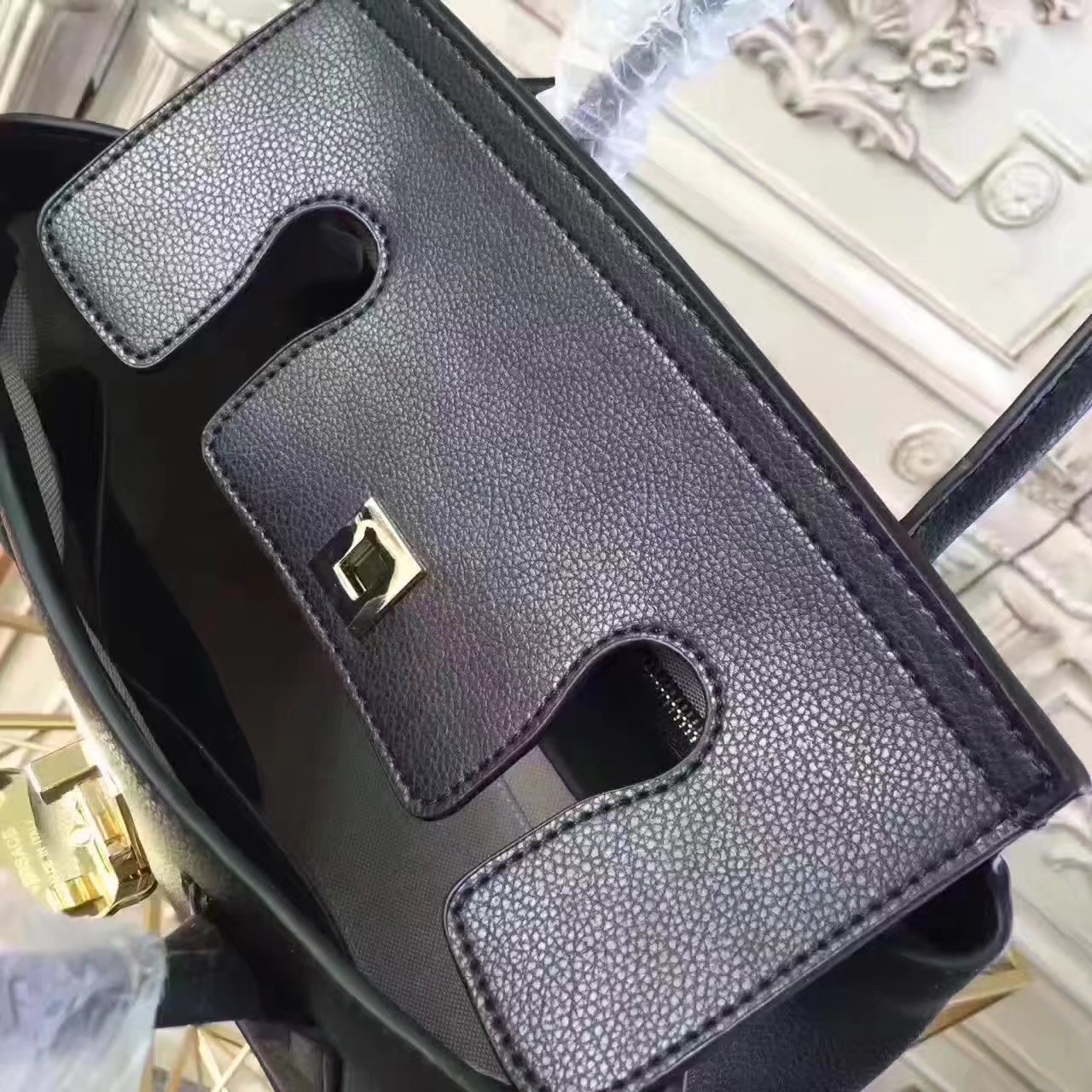 Versace Palazzo Empire Large Bag Black