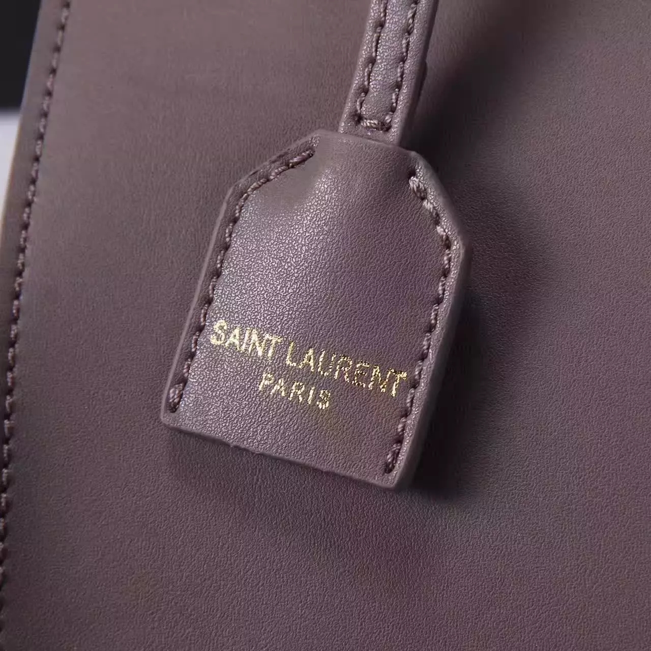 YSL Monogram Saint Laurent Cabas Bag Grey